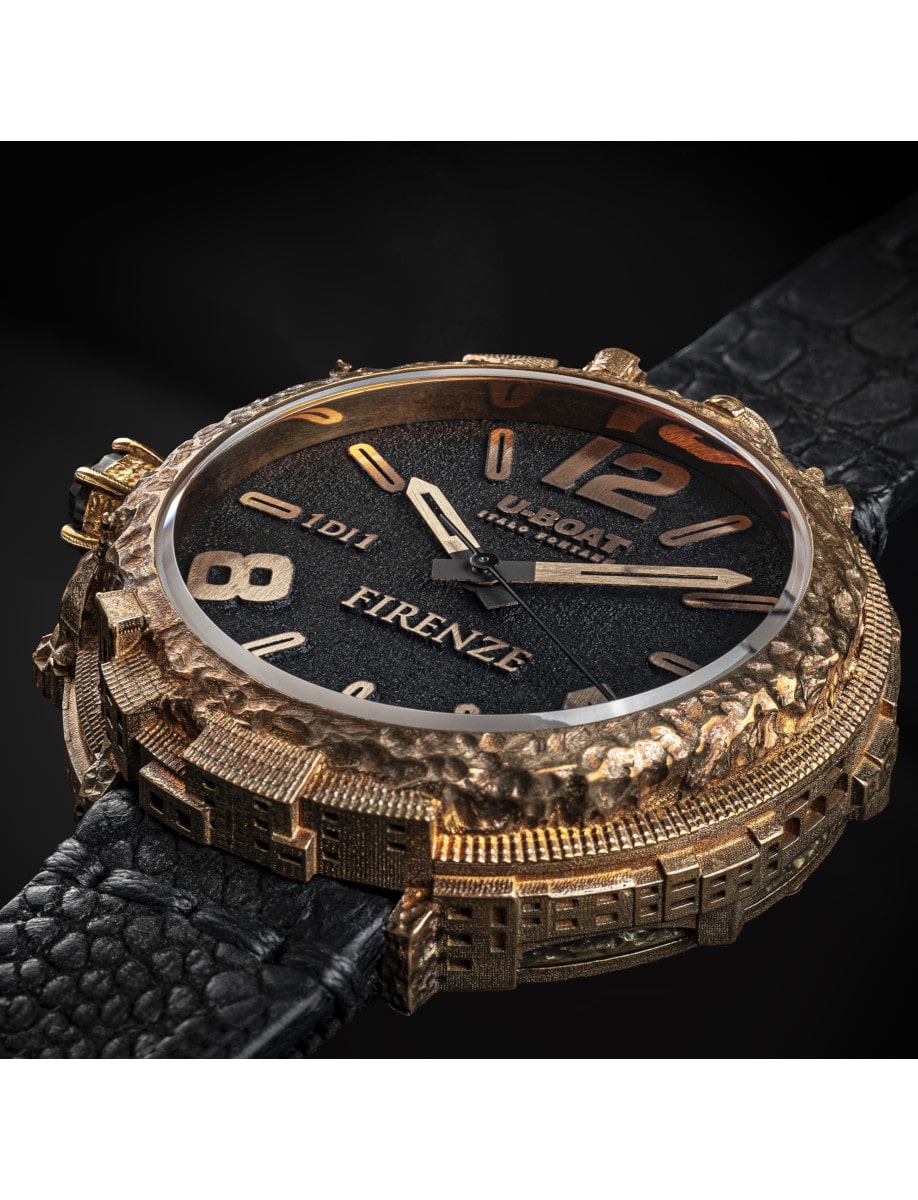 U-Boat Special Editions Firenze 45 Bronze Diamond FIBZQR Side 2
