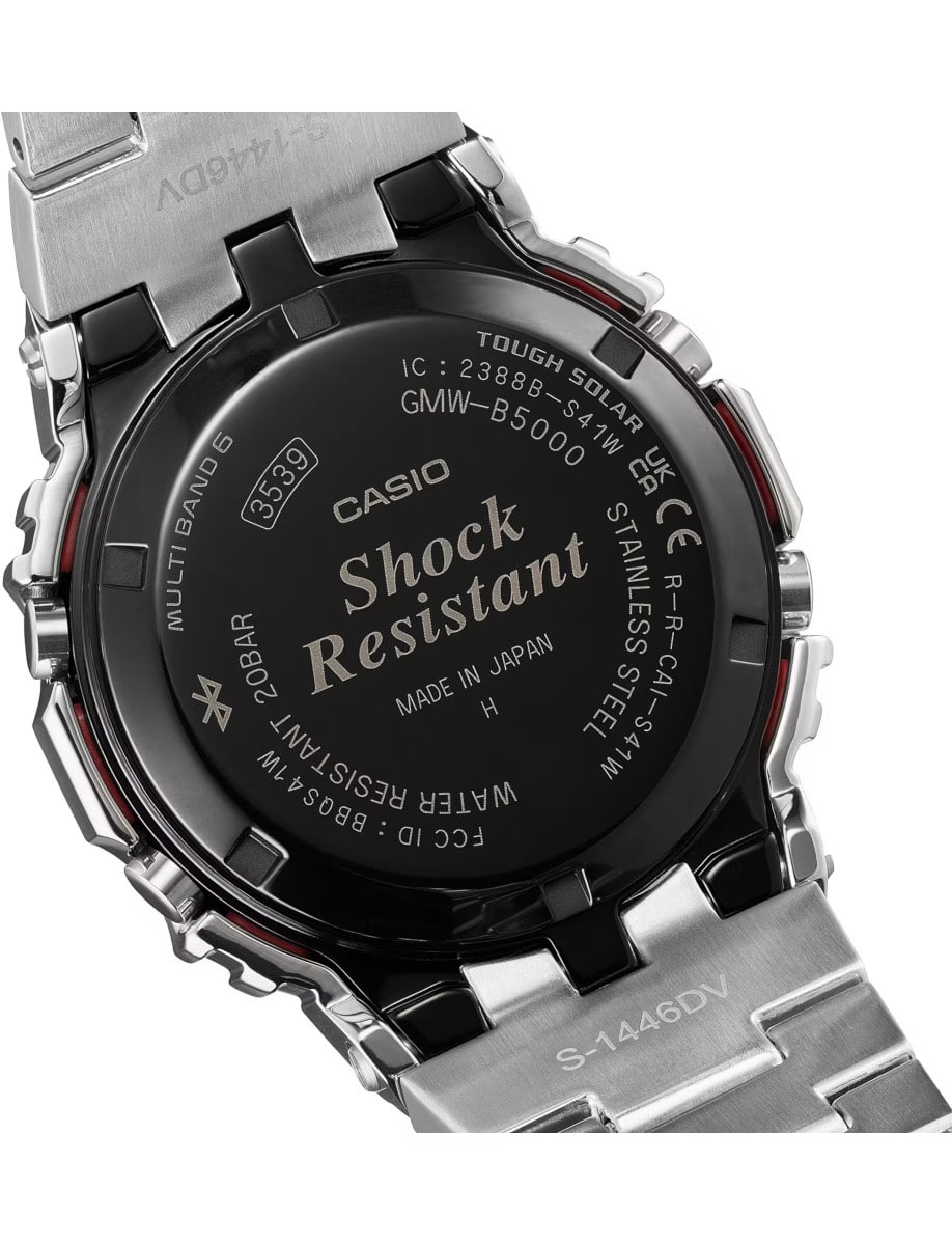 Casio G-Shock Full Metal GMWB5000PC-1 Back