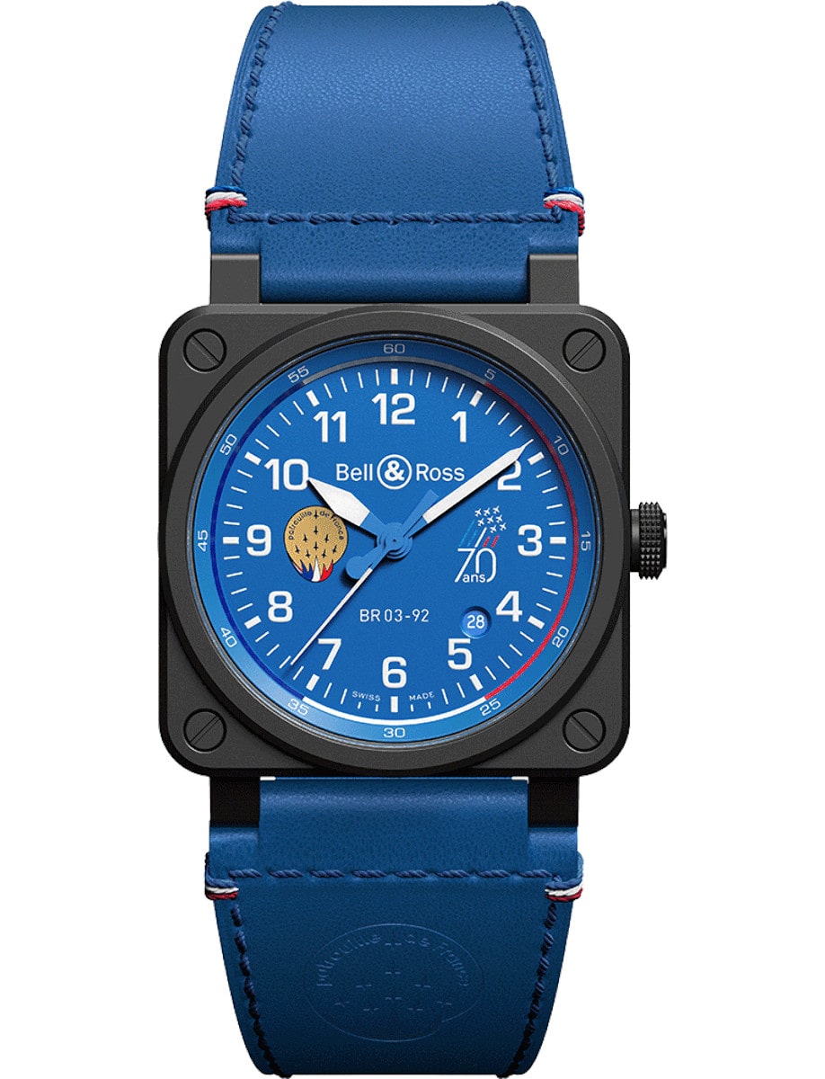 Bell & Ross Instruments BR 03-92 Patrouille De France 70th Anniversary BR0392-PAF7-CE/SCA