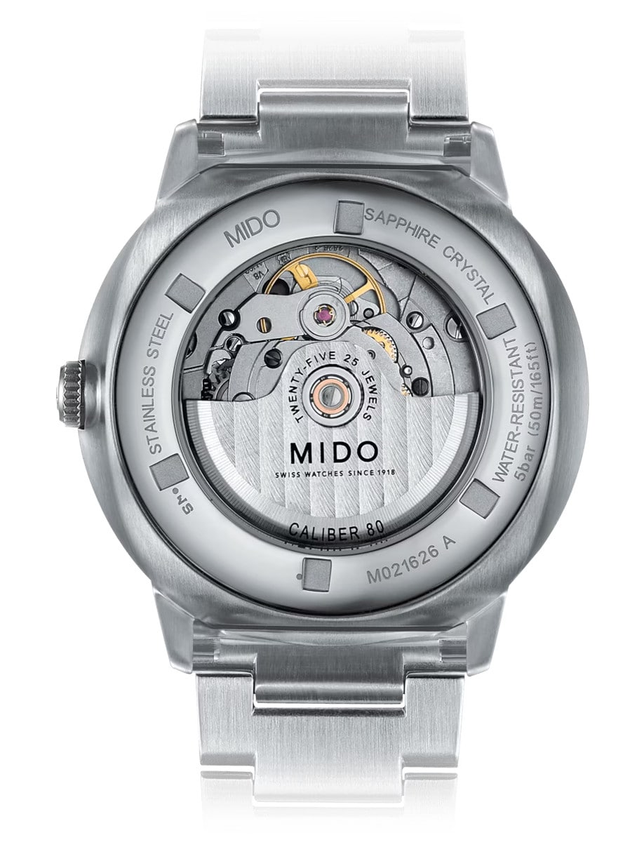 Mido Commander Big Date M021.626.11.051.00 back