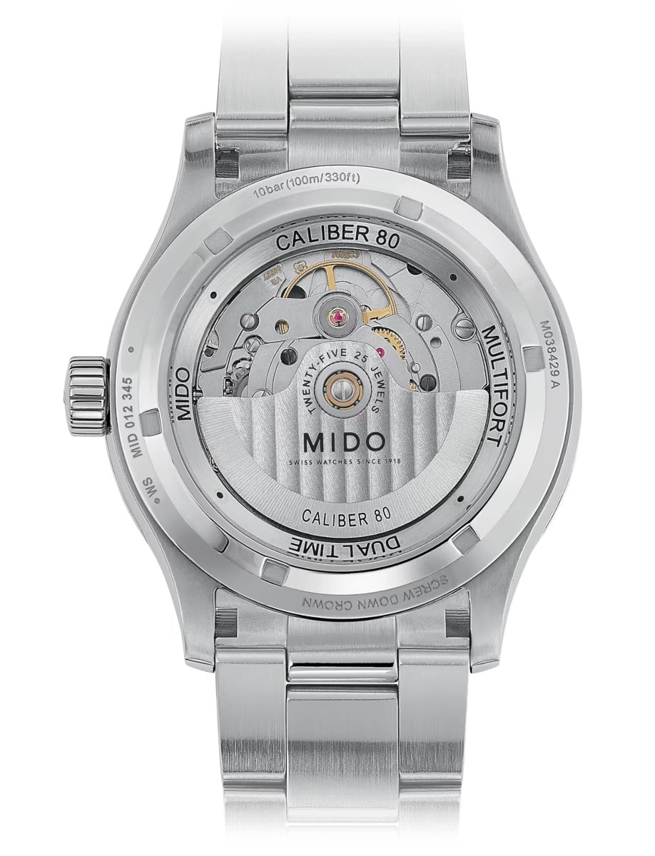 Mido Multifort Dual Time M038.429.11.041.00 back