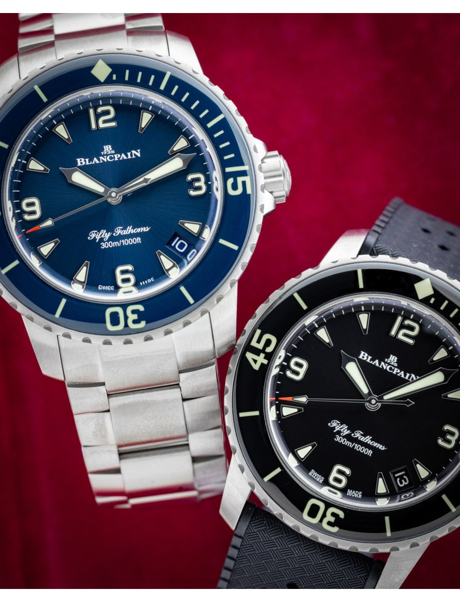 Blancpain Fifty Fathoms Two watches