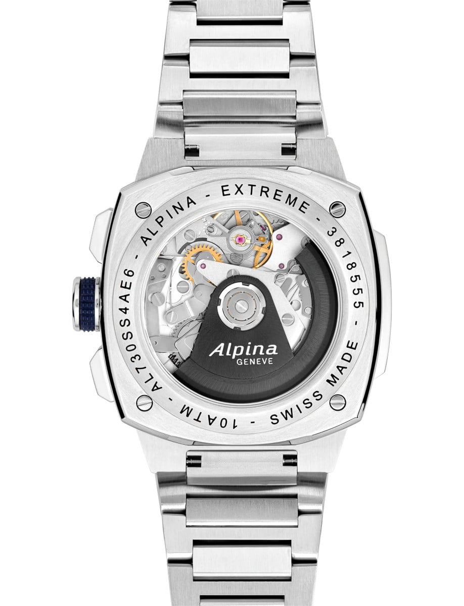 Alpina Extreme Chronograph Automatic AL-730NS4AE6B back