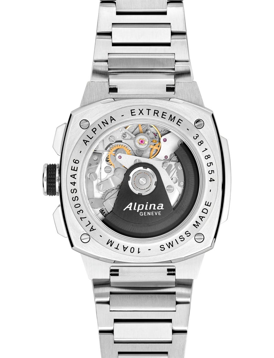 Alpiner Extreme Chronograph Automatic AL-730SB4AE6B back