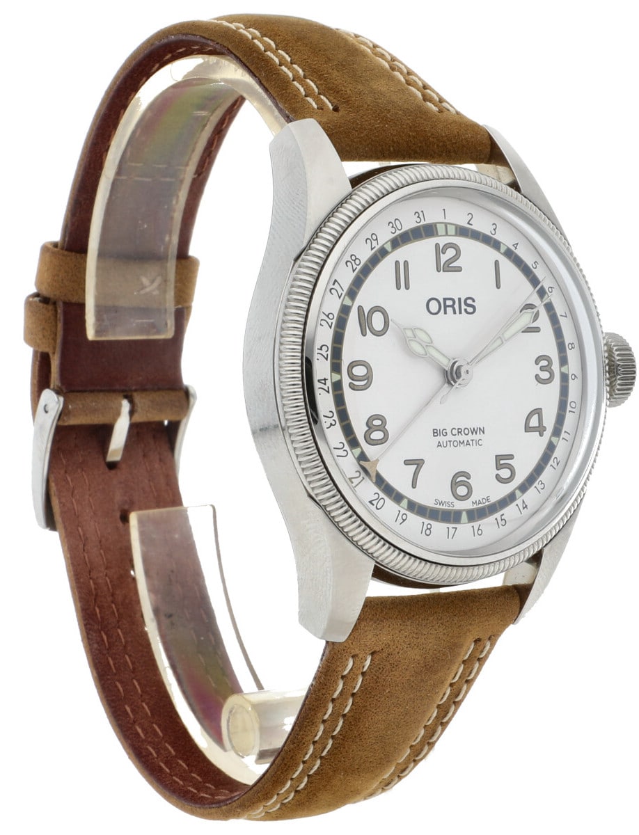 Pre-Owned Oris Big Crown Roberto Clemente 01 754 7741 4081-Set Right side