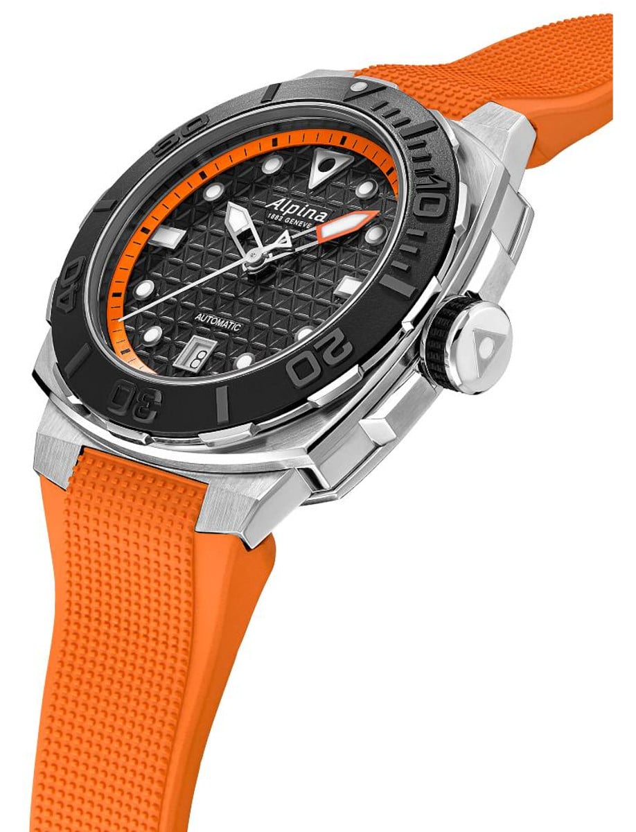Alpina Seastrong Diver Extreme Automatic AL-525BO3VE6 side