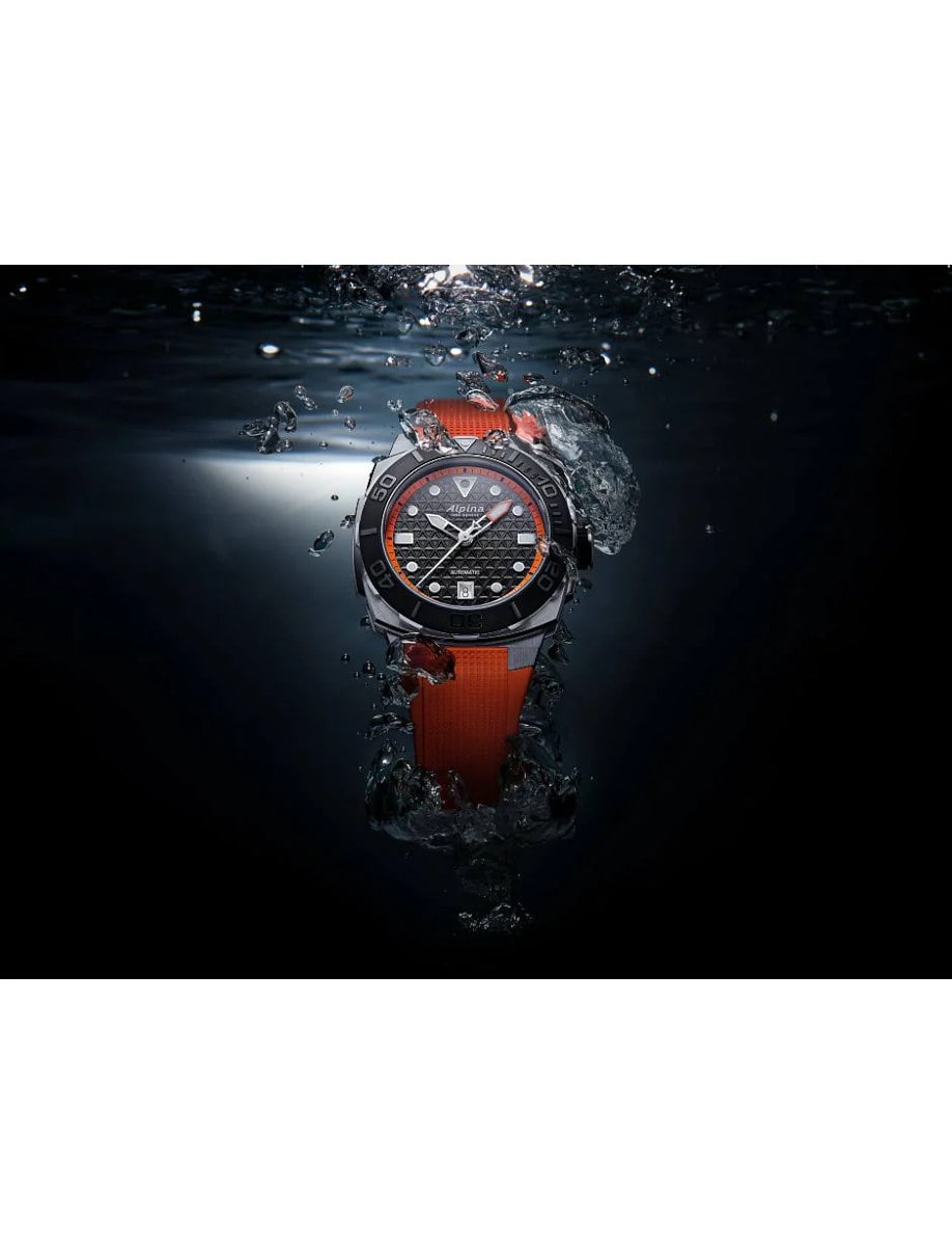 Alpina Seastrong Diver Extreme Automatic AL-525BO3VE6 water