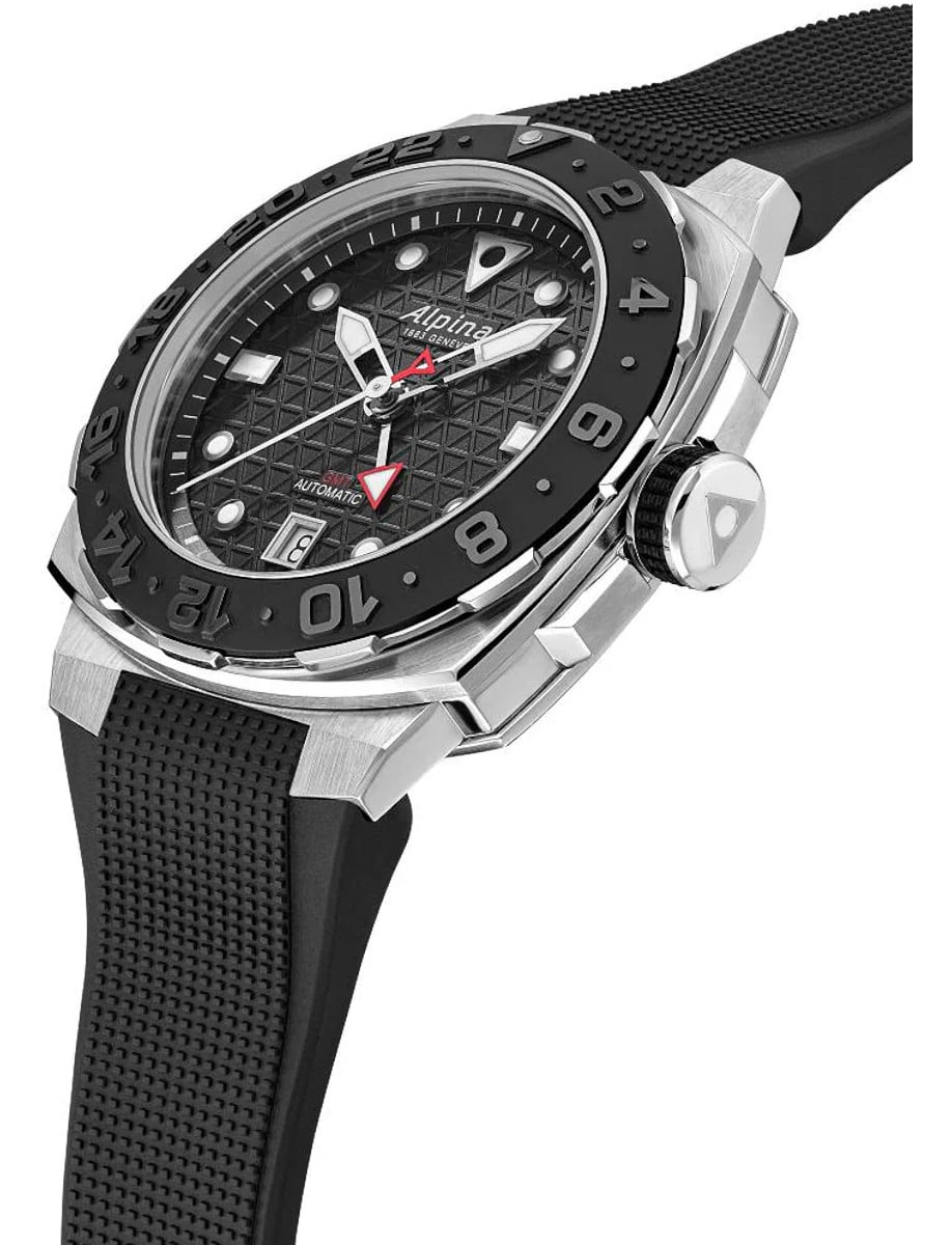 Alpina Seastrong Diver Extreme Automatic GMT AL-560B3VE6 side