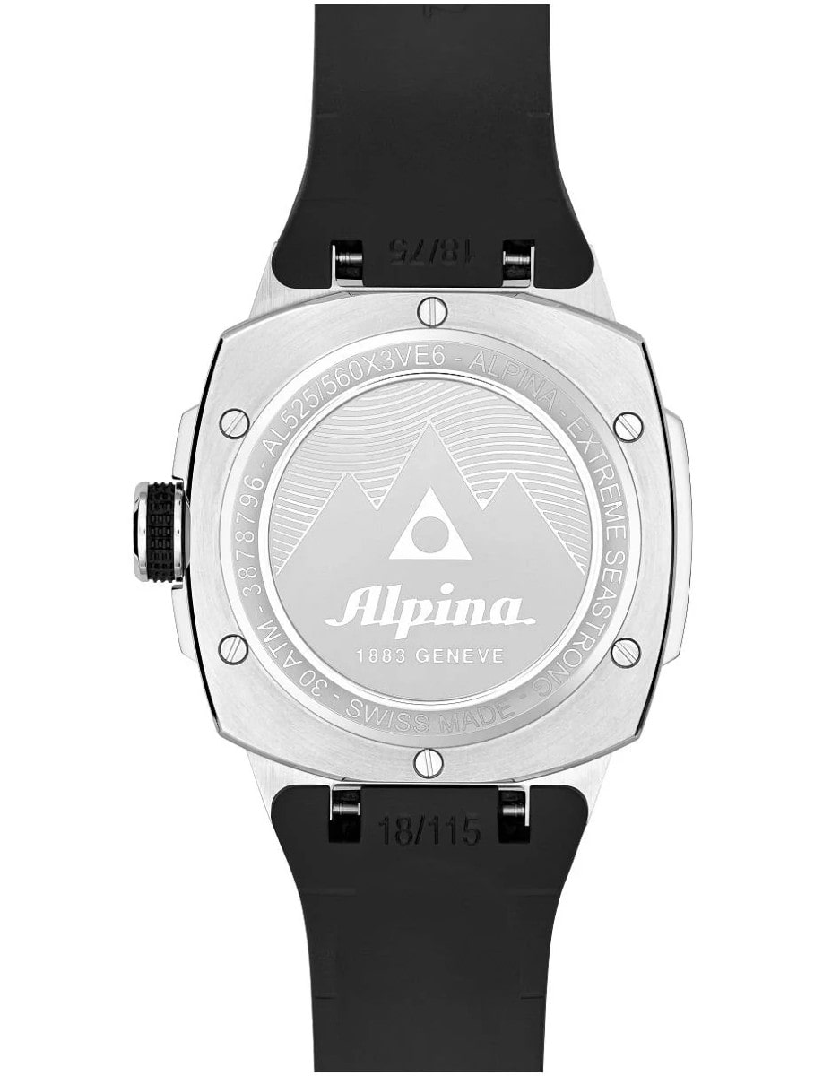Alpina Seastrong Diver Extreme Automatic GMT AL-560B3VE6 back