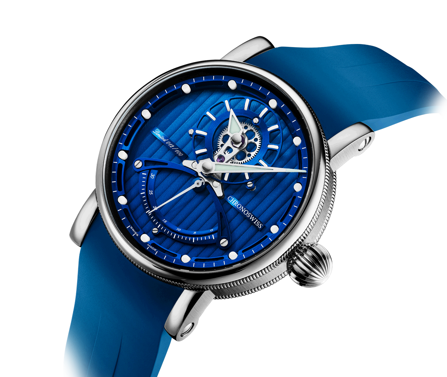CHRONOSWISS RESEC VERTICAL BLUE