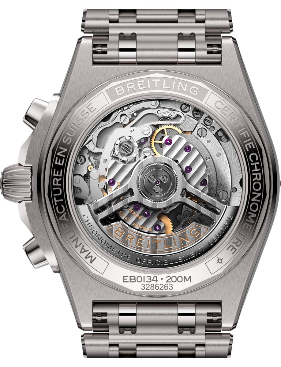 Breitling Chronomat Titanium B01 42 EB0134101M1E1 Back