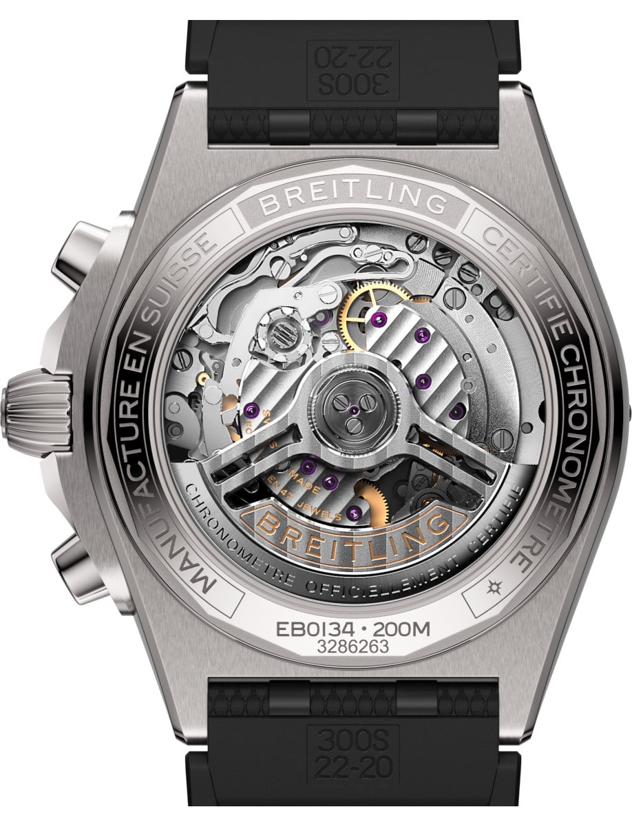 Breitling Chronomat Titanium B01 42 EB0134101M1S1 Back