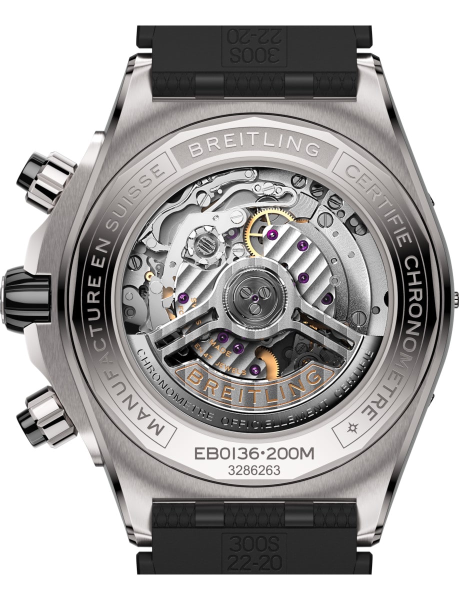 Breitling Super Chronomat Titanium B01 44 EB0136251M1S1 Back
