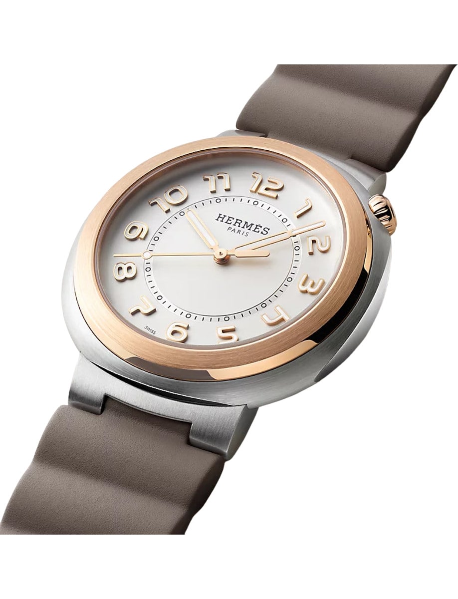 Hermès Cut Watch W404942WW00 bezel