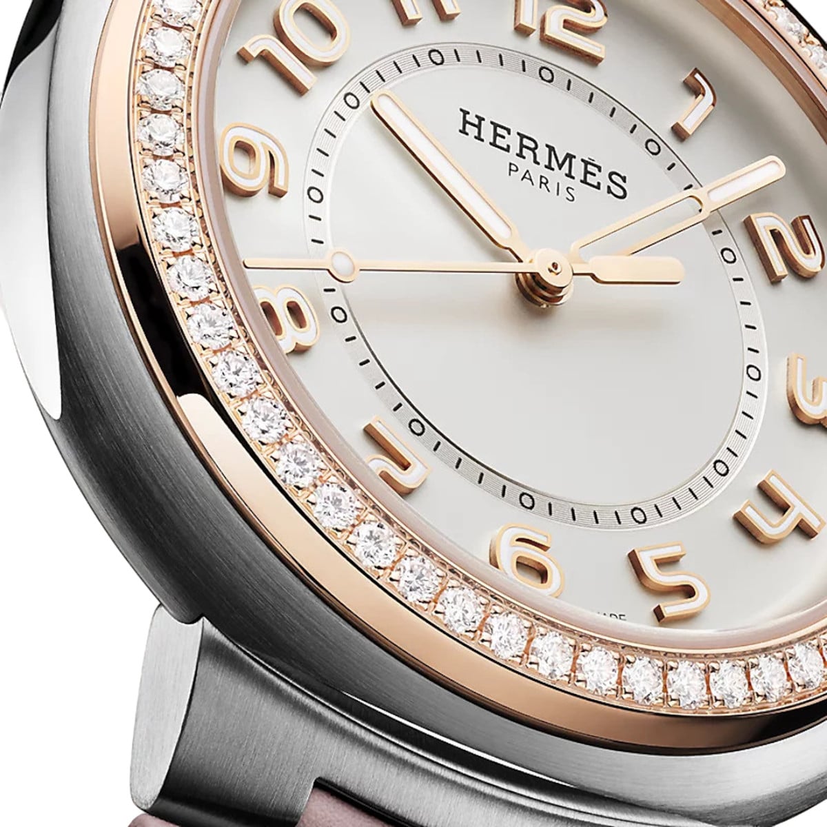 Hermès Cut Watch W404963WW00 case