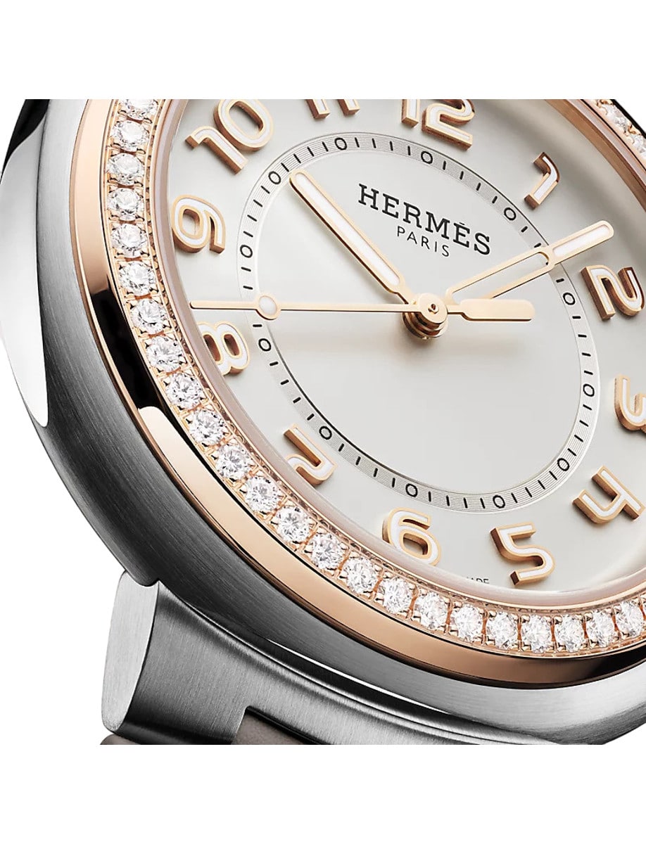 Hermès Cut Watch W404966WW00 case