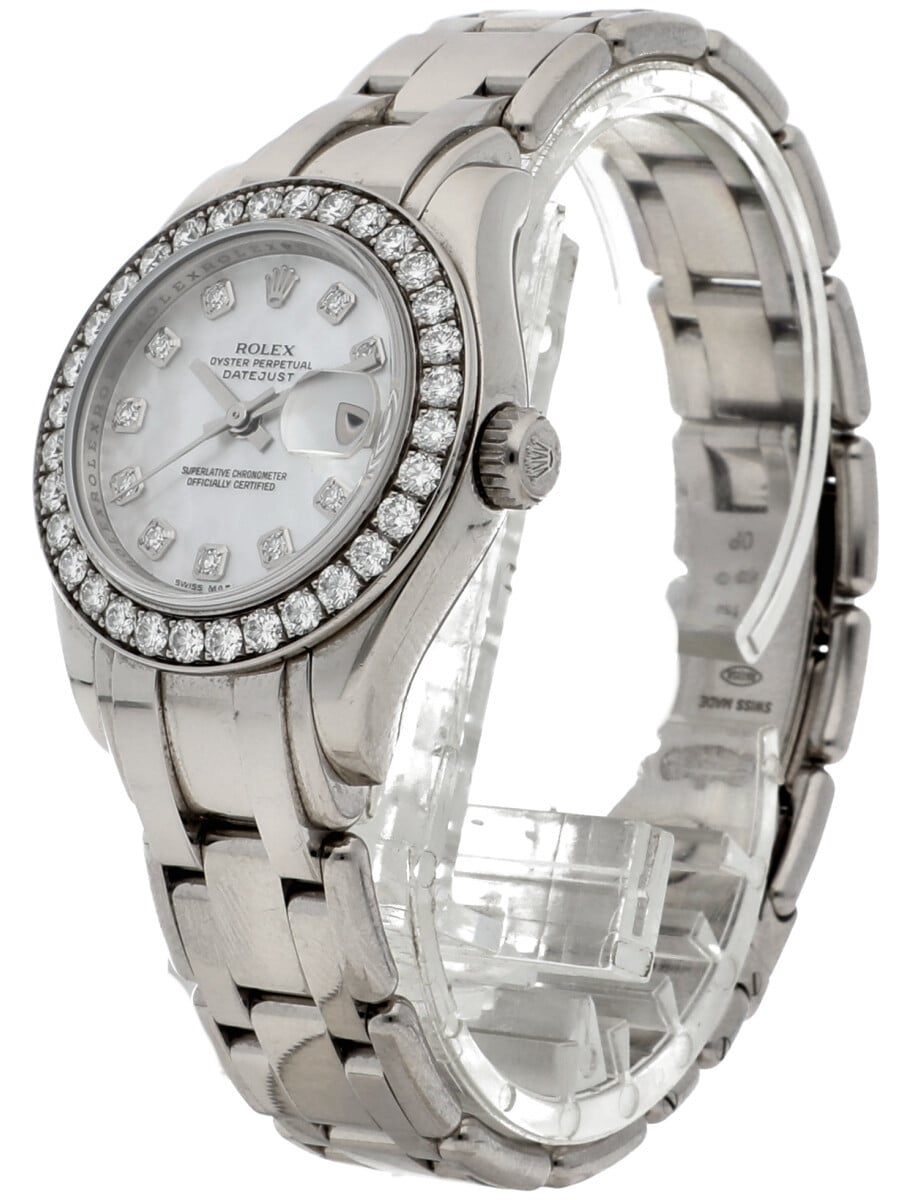 Pre-Owned Rolex Lady Datejust 80299 front left