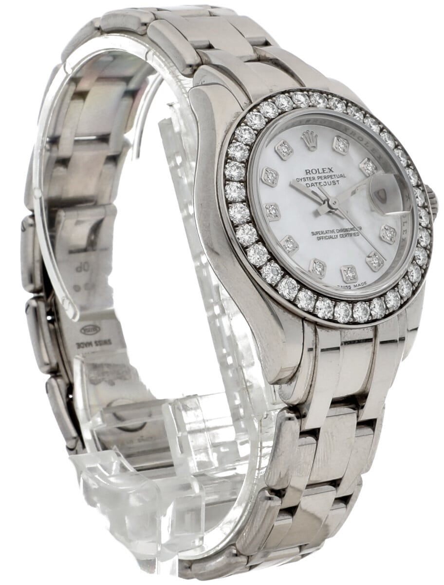 Pre-Owned Rolex Lady Datejust 80299 front right