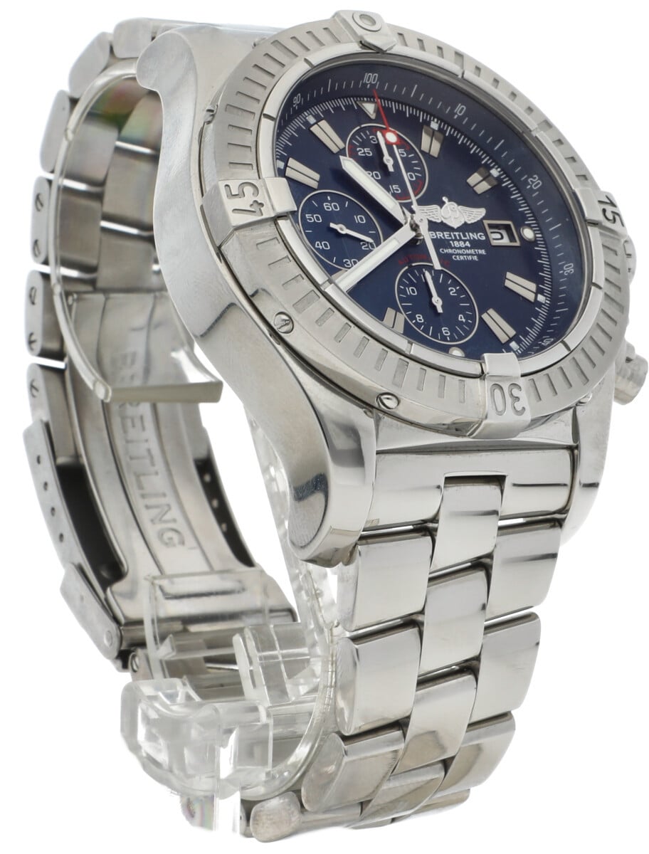 Pre-Owned Breitling Super Avenger A13370 front right