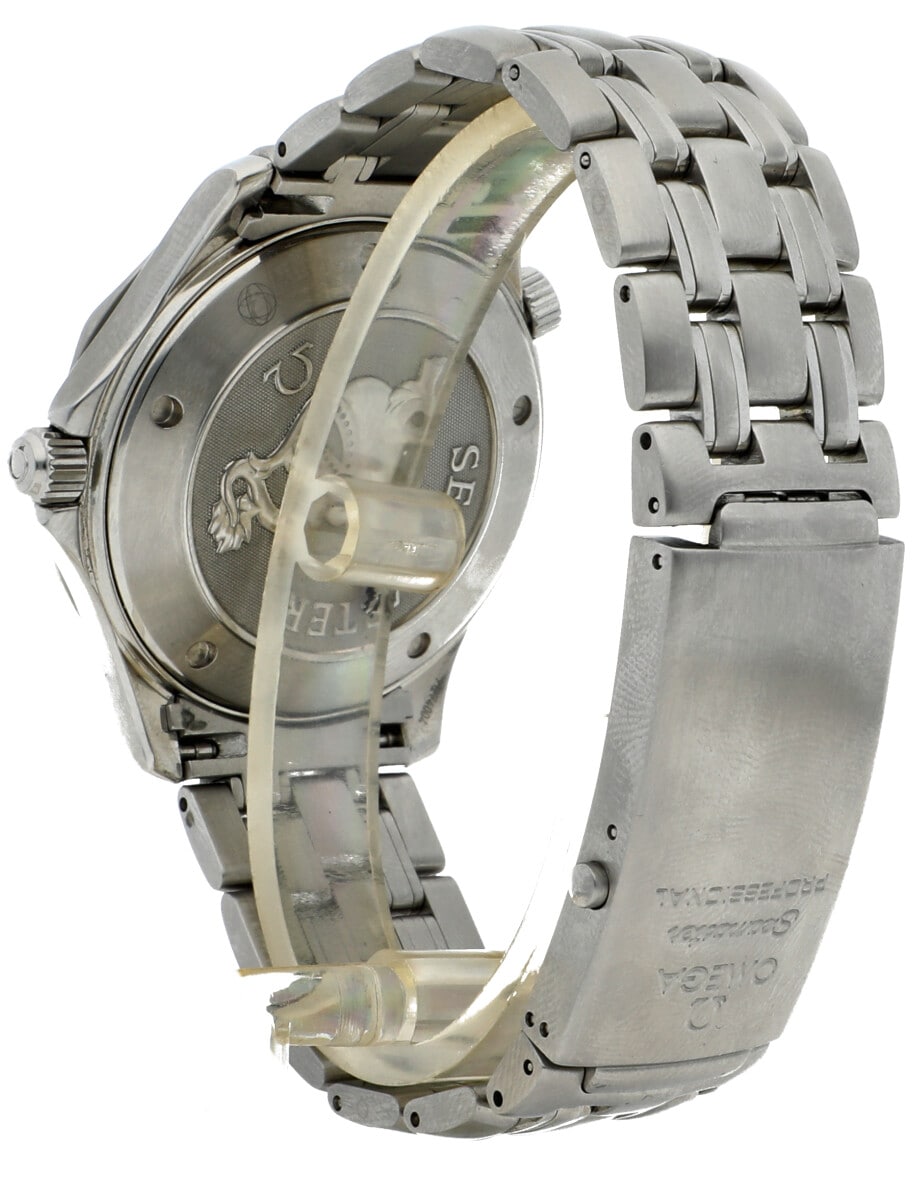 Pre-Owned Omega Seamaster 300 Quartz 212.30.41.61.01.001 back left