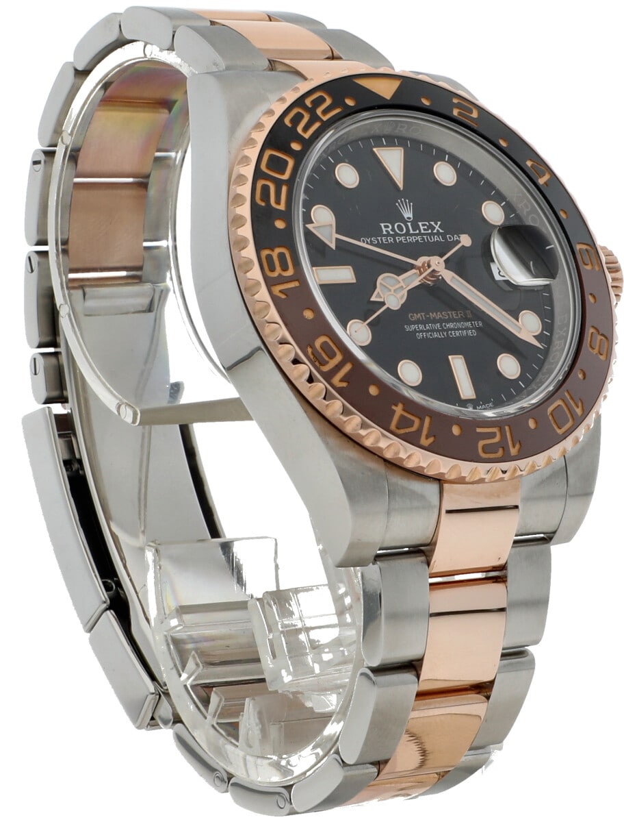 Pre-Owned Rolex GMT-Master II Rootbeer  126711CHNR Front right