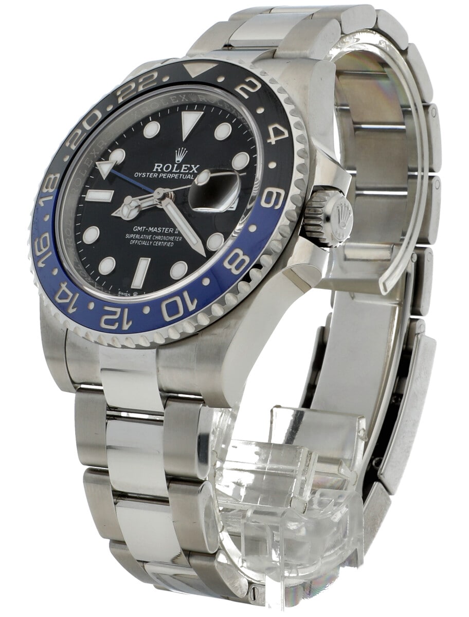 Rolex GMT Master II “Batman” 116710BLNR front left