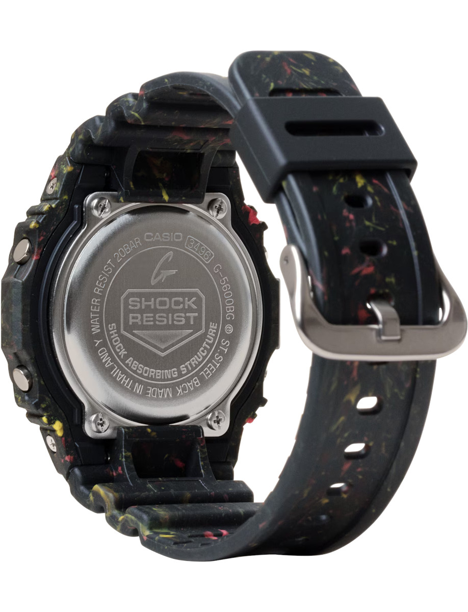 G-Shock Digital 5600 SERIES G5600BG-1 Back