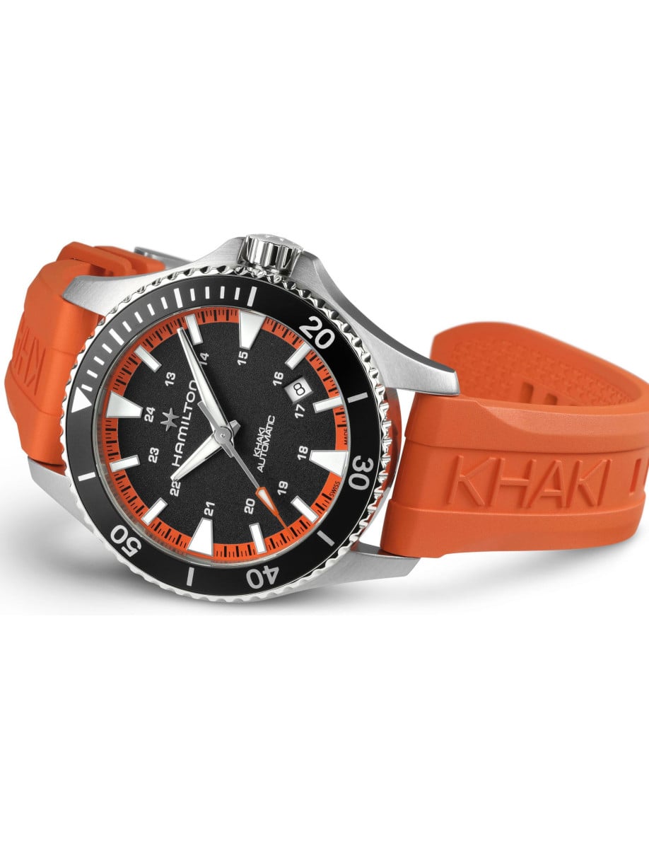 Hamilton Khaki Navy Scuba Auto H82395331 Side