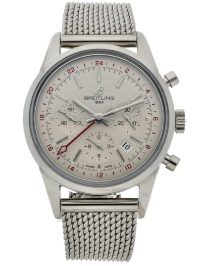 Pre-Owned Breitling Transocean GMT AB015412/G784-154A
