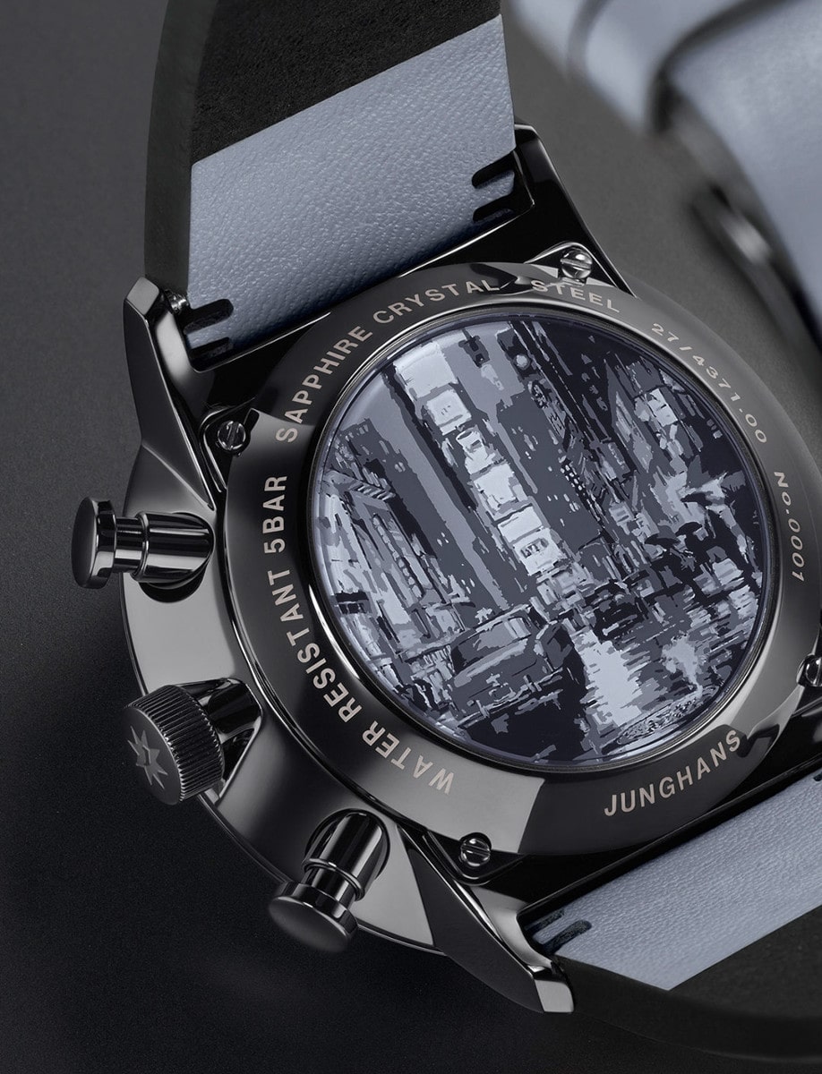 Junghans FORM A Chronoscope English Date 27/4371.01 Back