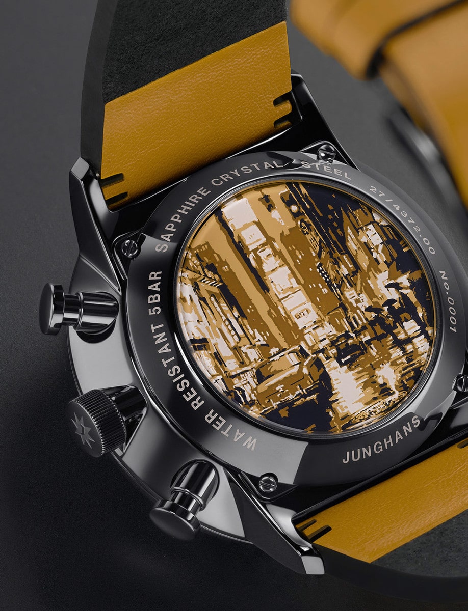 Junghans FORM A Chronoscope English Date 27/4372.01 Back