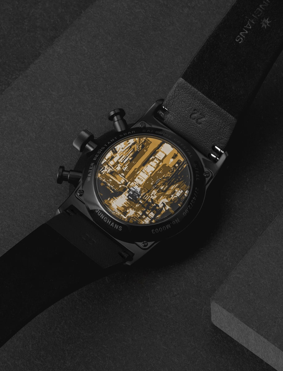 Junghans Form A Chronoscope English Date 27/4372.03 Back