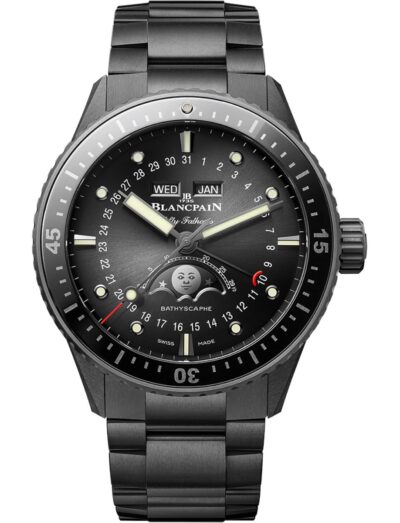 Blancpain Fifty Fathoms Bathyscaphe Quantième Complet Phases de Lune 5054 0130 01S