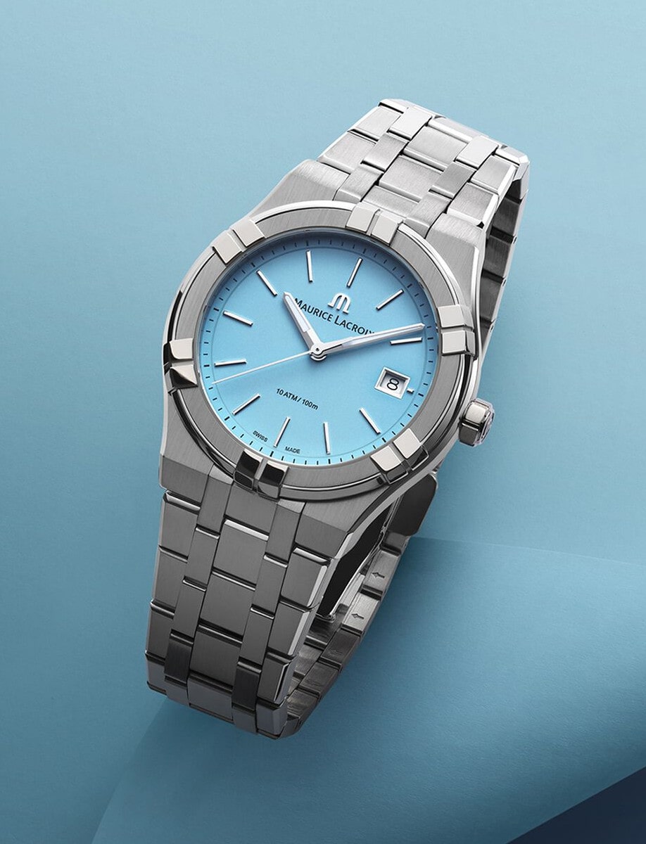 Maurice Lacroix Aikon Quartz Colours Edition AI1108-SS002-431-1 Side