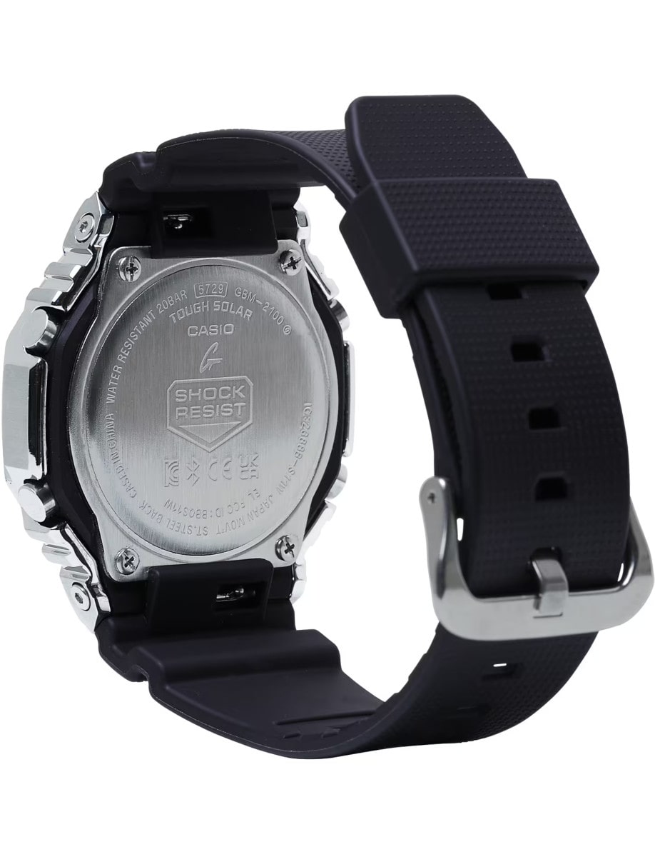 G-Shock G-Steel 2100 Series GBM2100B-7A Back