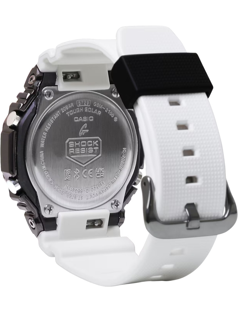 G-Shock G-Steel 2100 Series GBM2100B-7A Back side