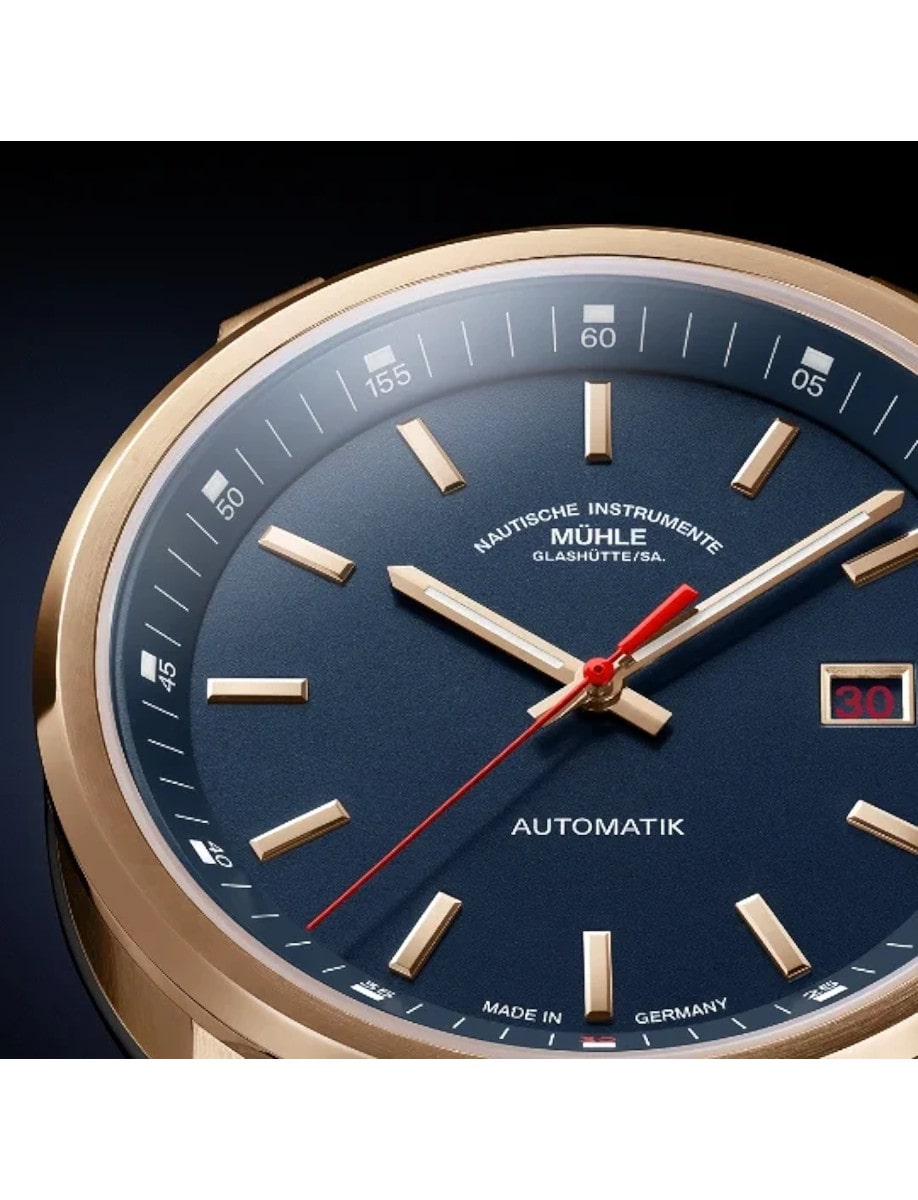 Muhle Glasshute  29er Big Bronze Edition 1994 M1-25-32-1994-CB Dial