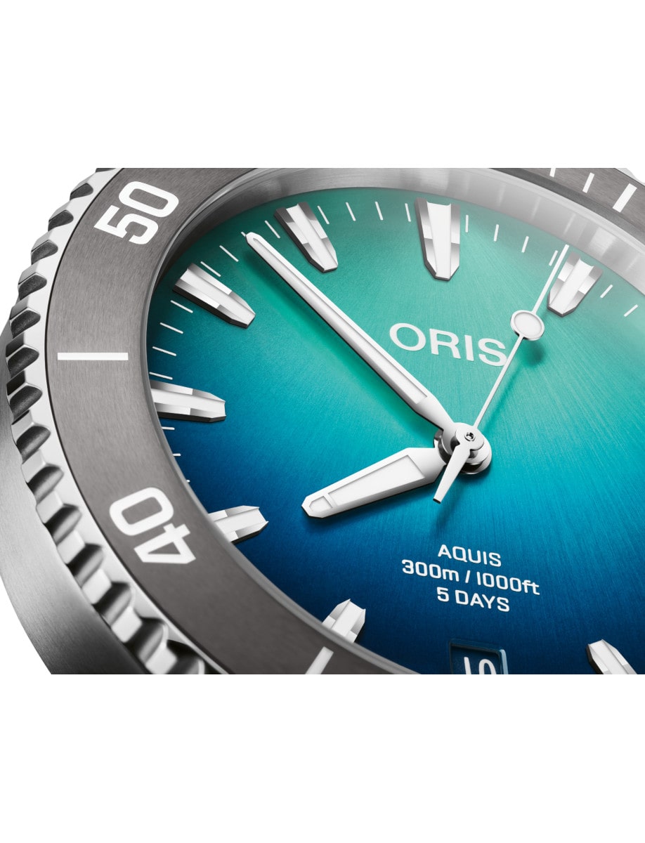 Oris Aquis Great Barrier Reef Limited Edition IV 01 400 7790 4185-Set Dial