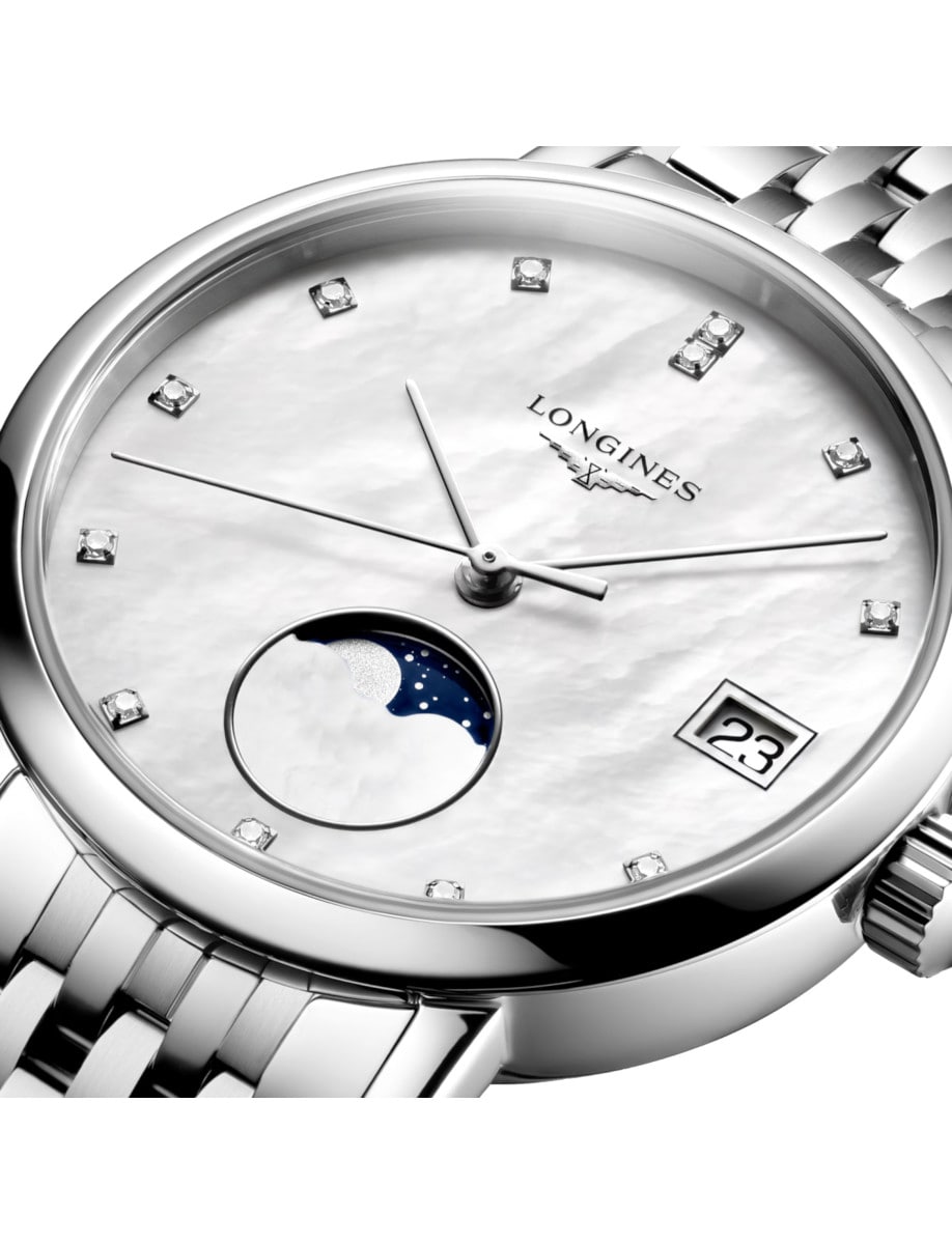 Longines The Longines Elegant Collection Elegant Collection Moonphase L4.330.4.87.6 Dial