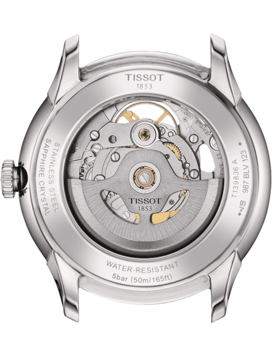 Tissot Chemin Des Tourelles Skeleton T139.836.11.048.00 back