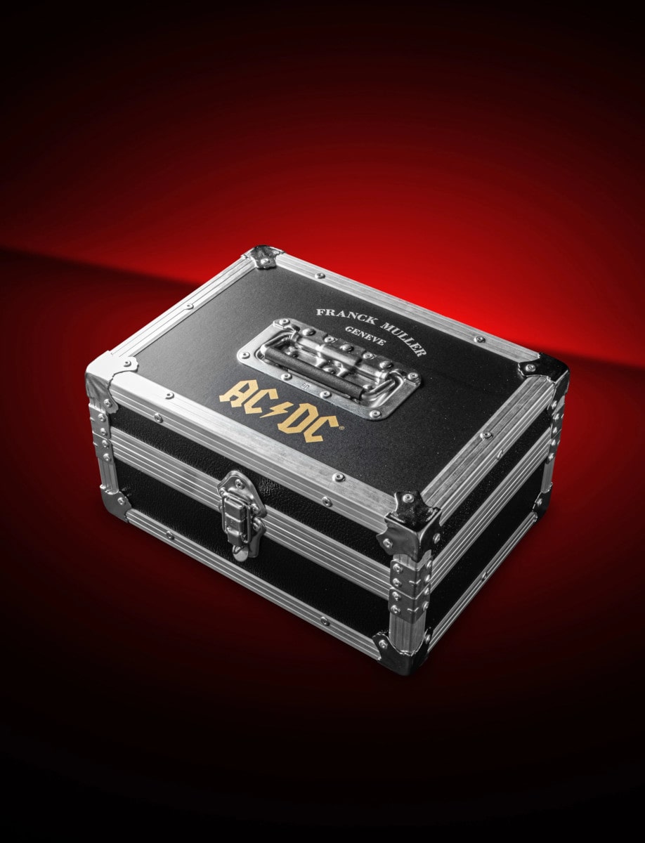 Franck Muller Vanguard Collection AC/DC Limited Edition 50th Anniversary V 43 SC DT LTD AC ER Box