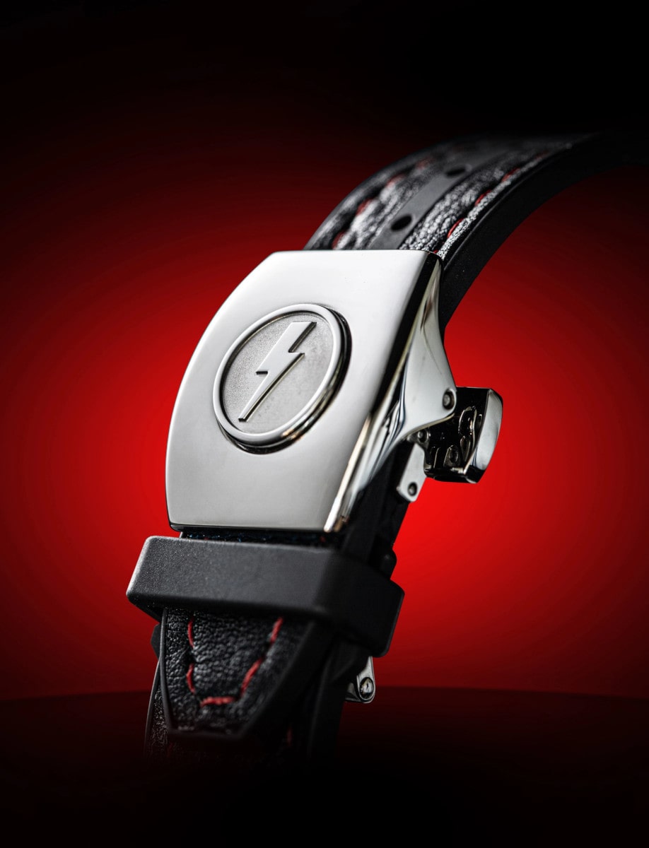 Franck Muller Vanguard Collection AC/DC Limited Edition 50th Anniversary V 43 SC DT LTD AC ER Buckle