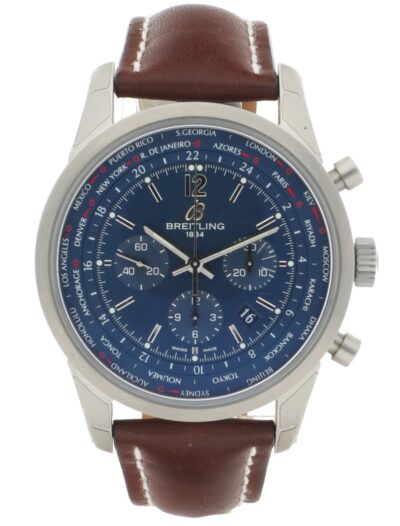 Pre-Owned Breitling Transocean AB0510U9-C879-756P