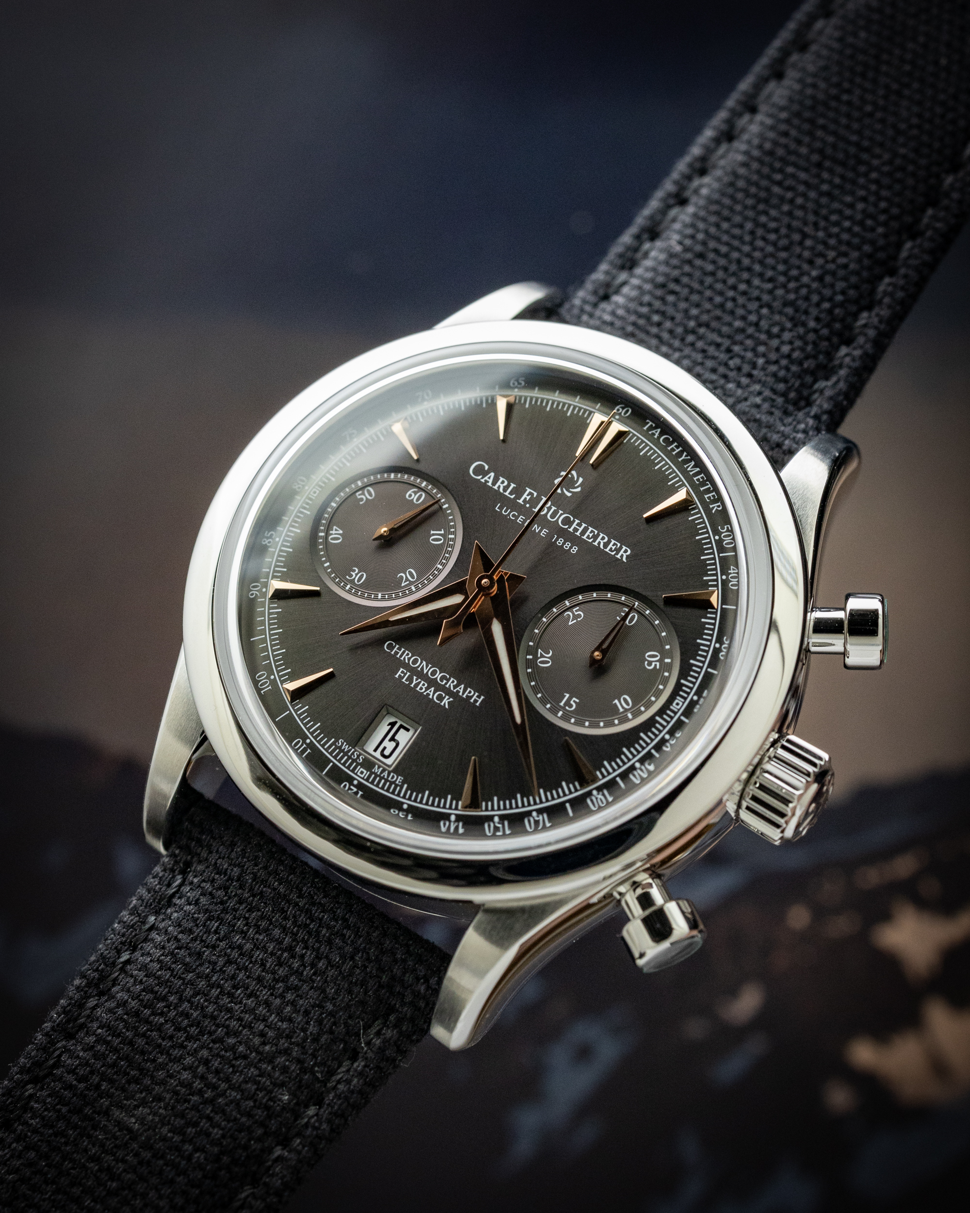 CARL F BUCHERER MANERO FLYBACK