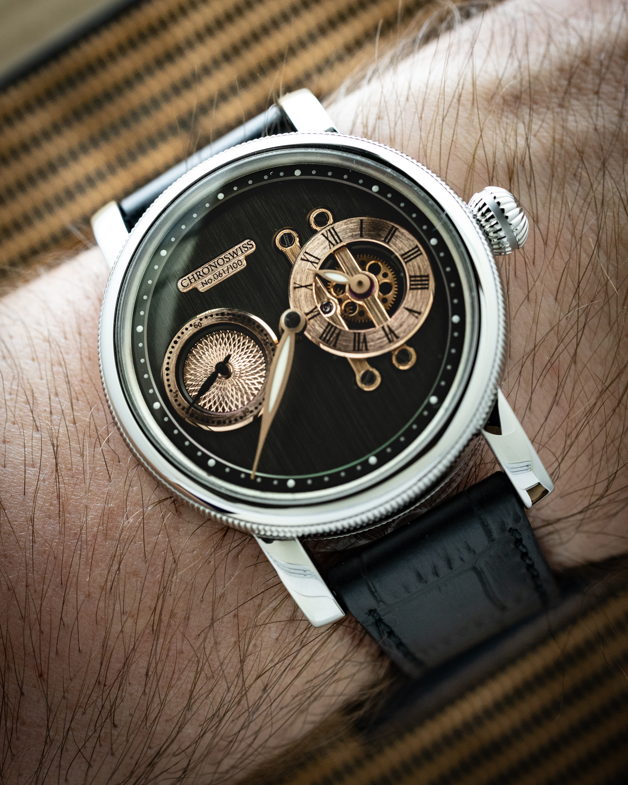 CHRONOSWISS STRIKE TWO GOLDEN GEAR