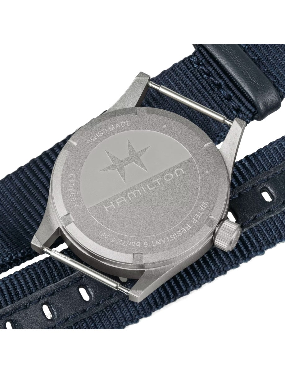 Hamilton Khaki Field Quartz 33mm H69301940 Back