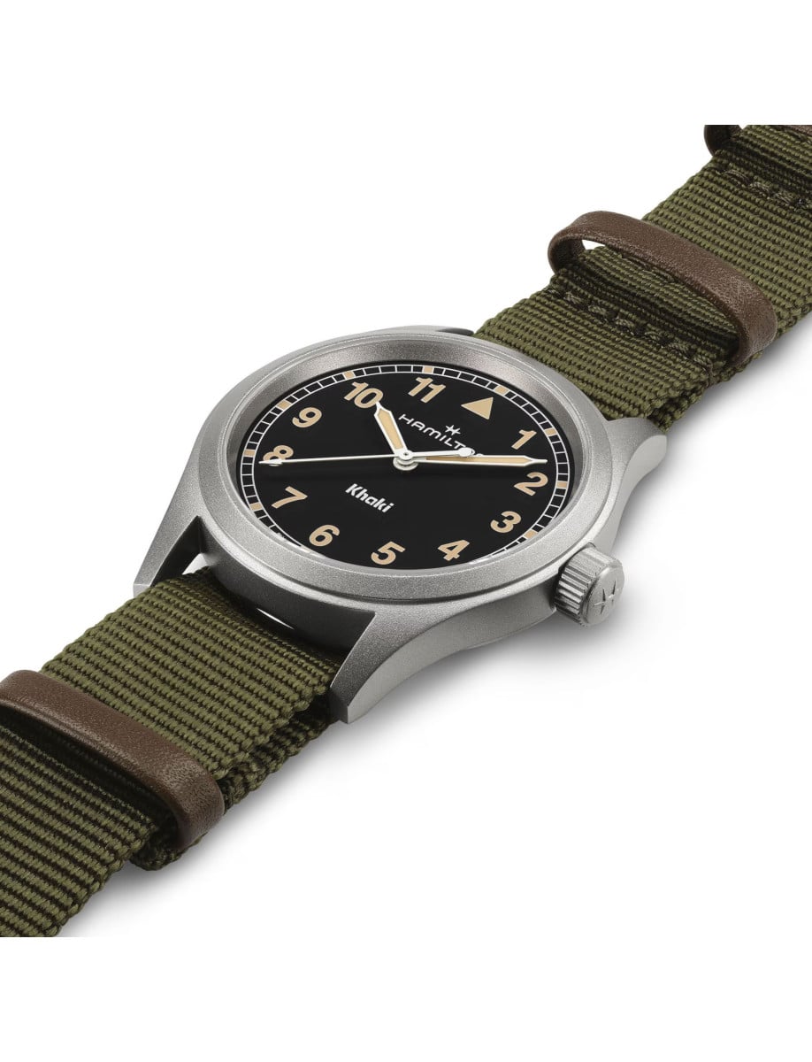Hamilton Khaki Field Quartz 38mm H69401930 Side