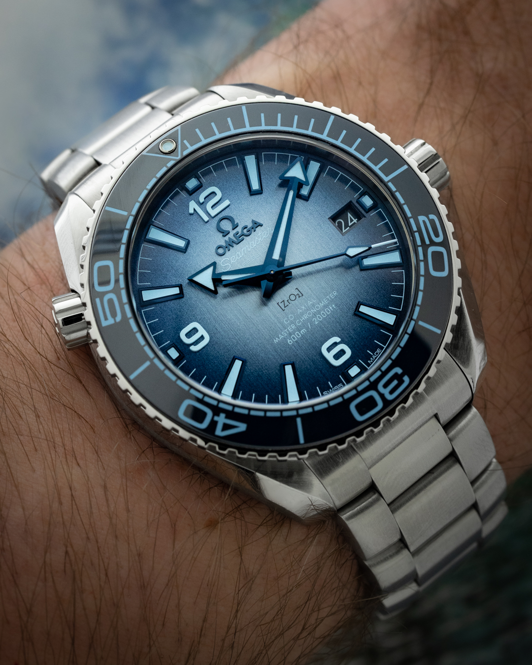 OMEGA SEAMASTER PLANET OCEAN 600M 395MM 4