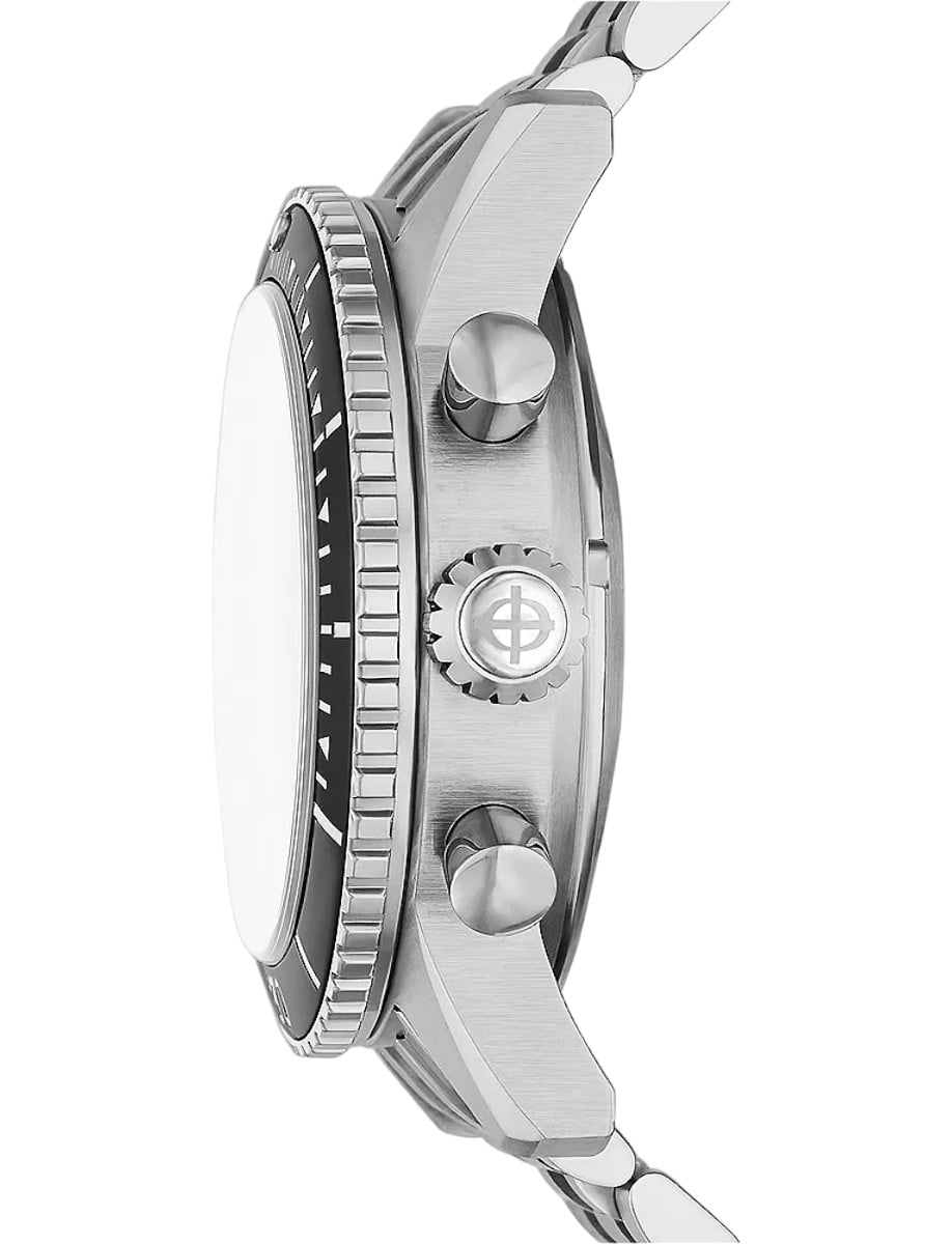 Zodiac Sea-Chron Automatic Stainless Steel Watch ZO3605 Side