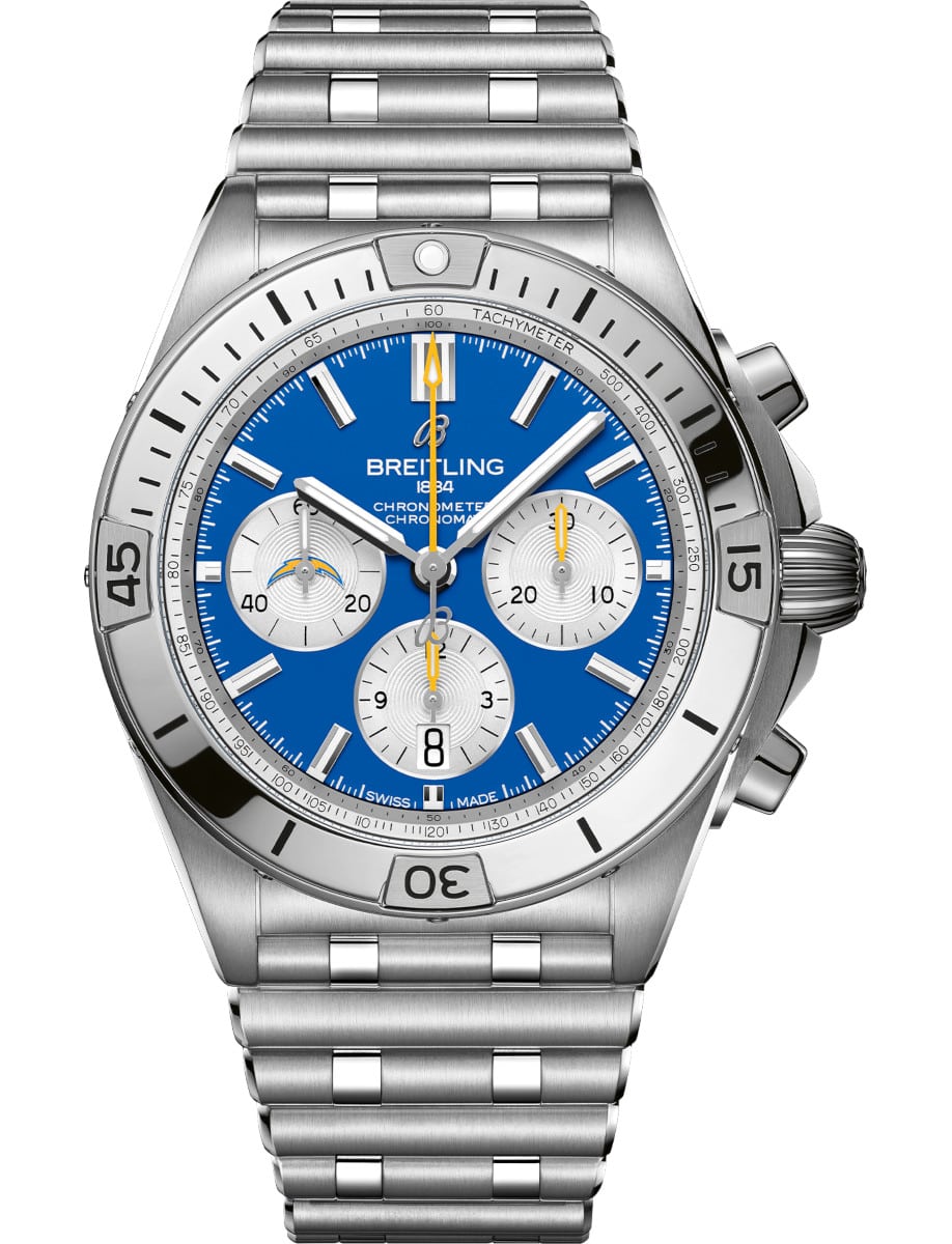 Breitling Chronomat B01 42 Los Angeles Chargers AB01342B1C8A1